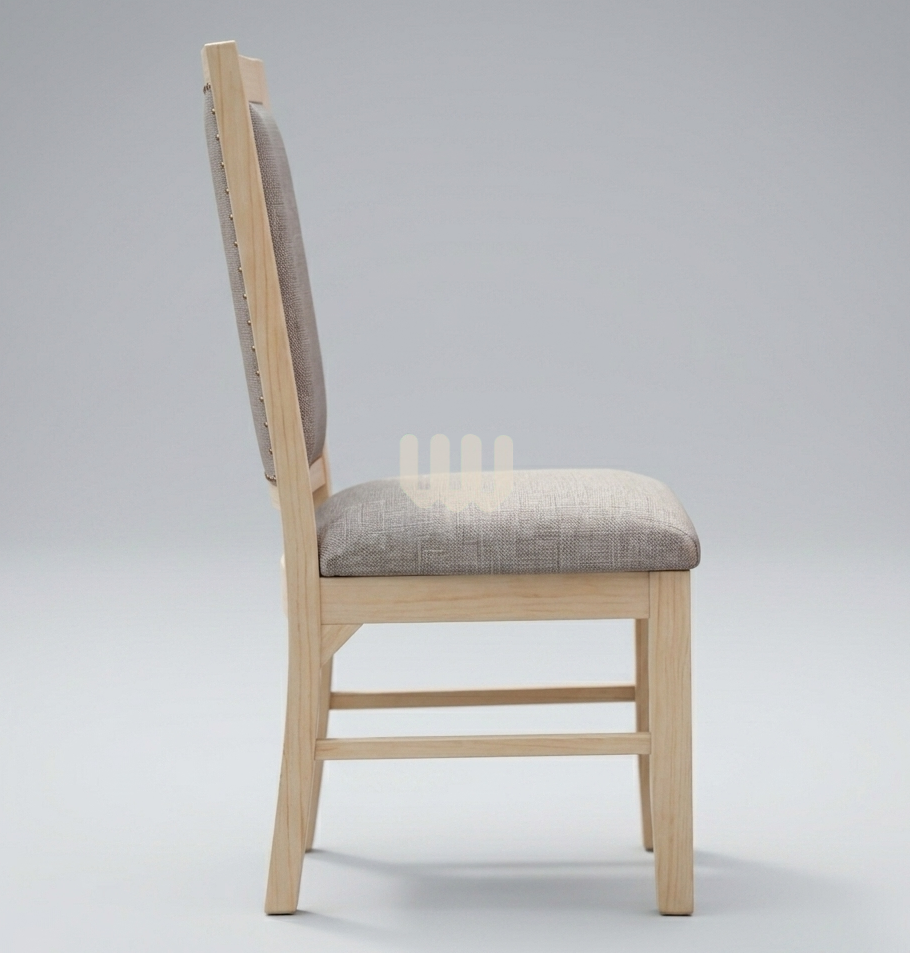 Mtwaper Java Solid Dining Set – 6 Seater | Natural White Oak Finish