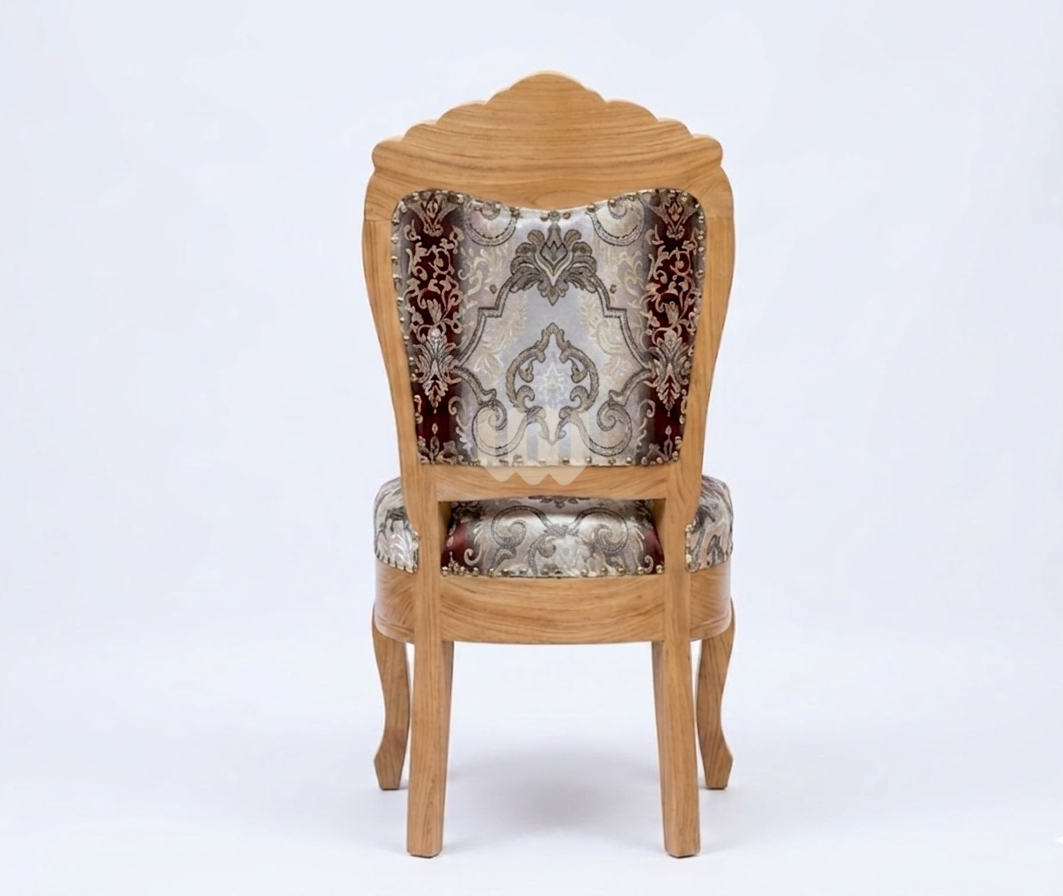 Mtwaper White Oak Antique Dining Set – 6 Seater | Natural Finish