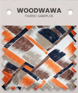woodwawa-orange flowered fabric