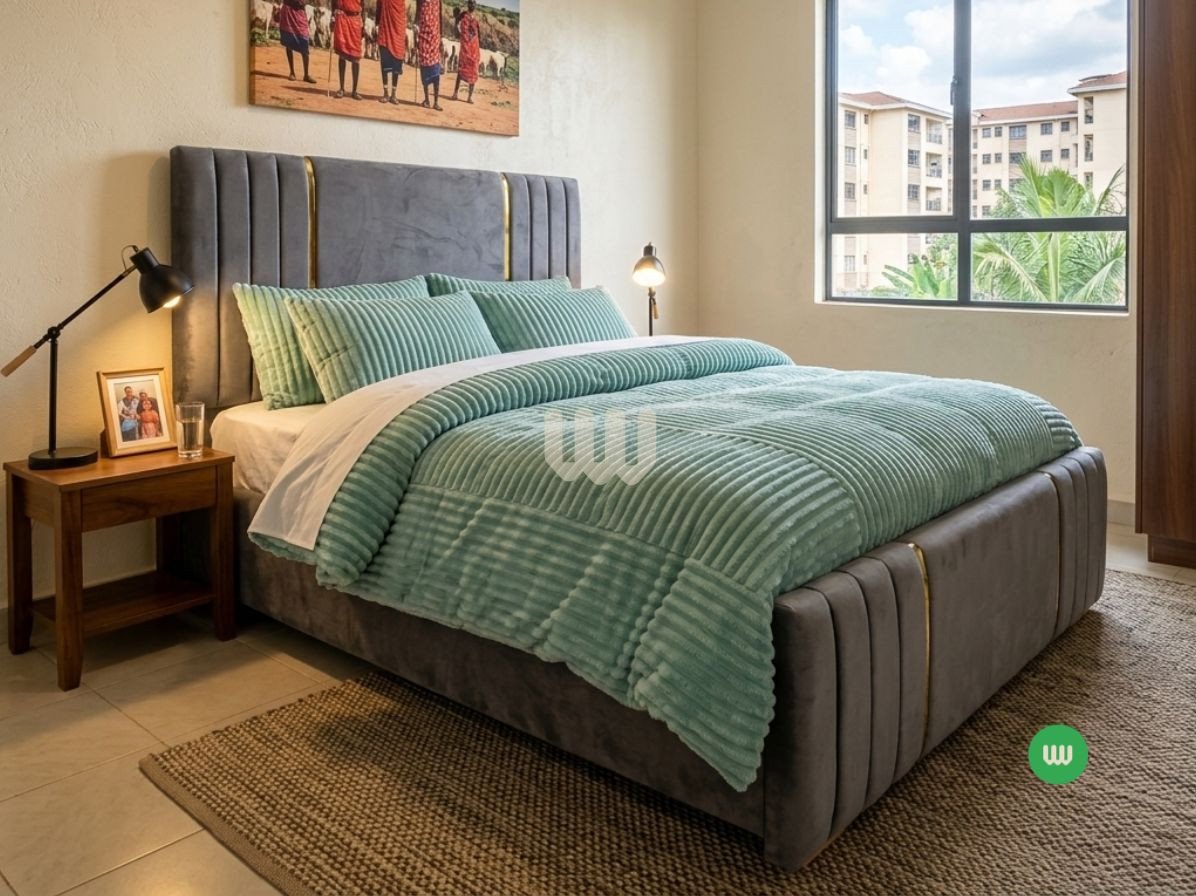 Bestie Heavy Fleece Velvet Duvet Set – Mustard Yellow | Ultra-Soft Luxury Bedding