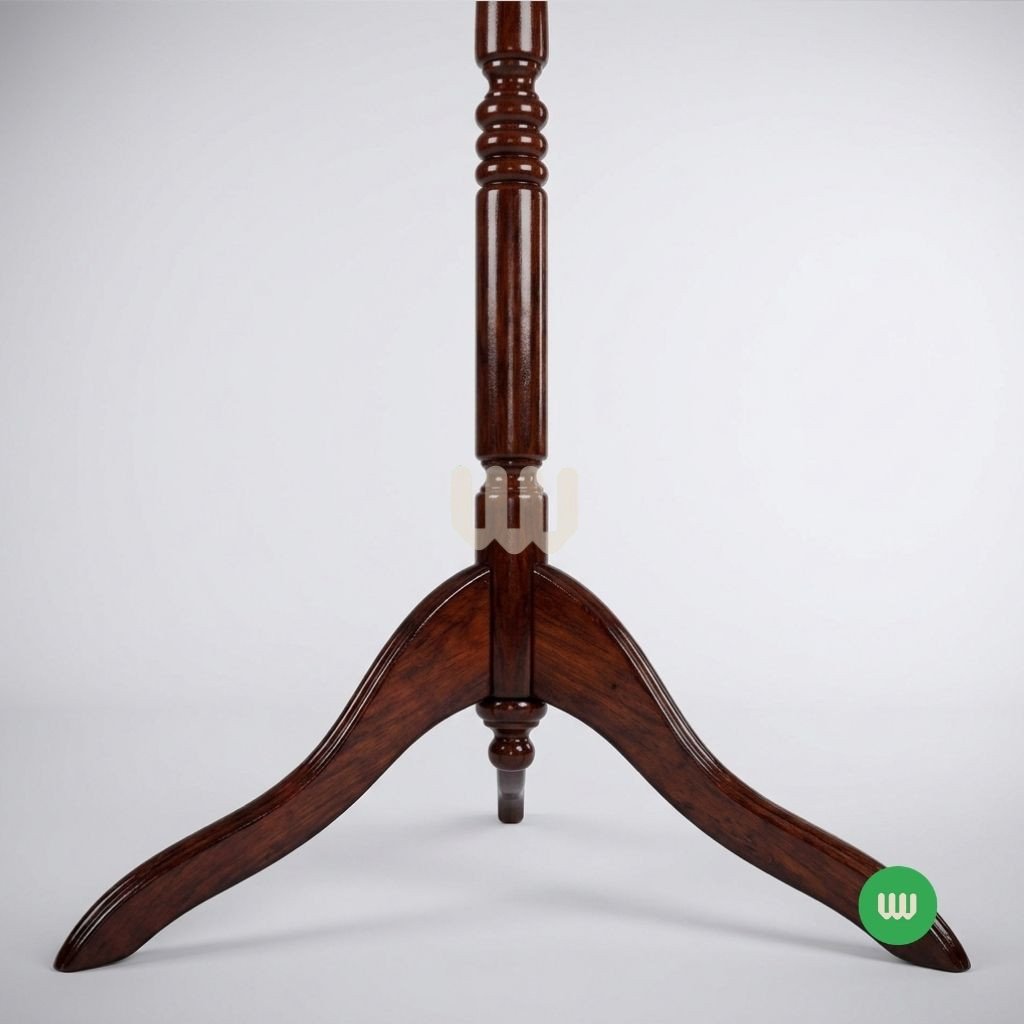 Jewel Wooden Coat Hanger | Solid Mahogany Standing Coat Rack