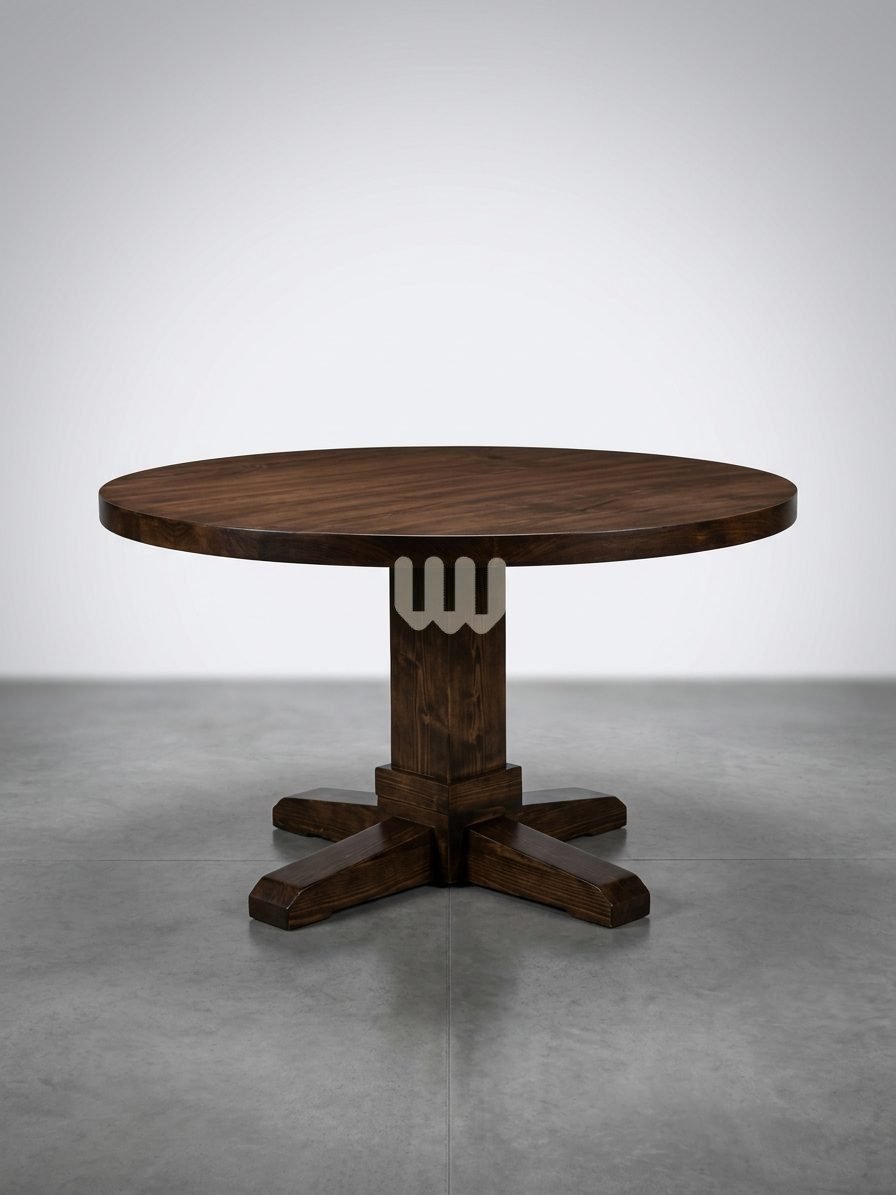 Claire & Clara 5-Seater Round Dining Set