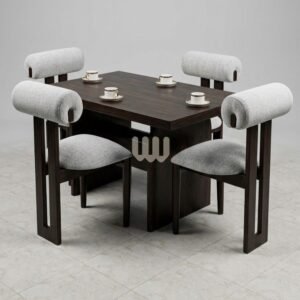 Sunshine Minimalist 4-Seater Dining Set